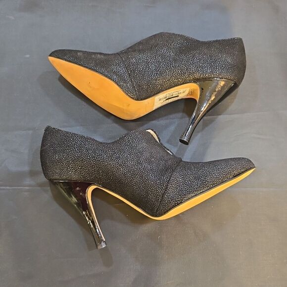 BRAND NEW MACHEZ VOUS POINTED TOE HIGH HEEL STILETTOS BOOTIE - Picture 8 of 14